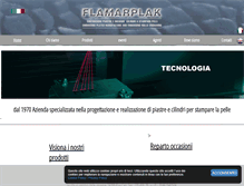 Tablet Screenshot of flamarplak.com